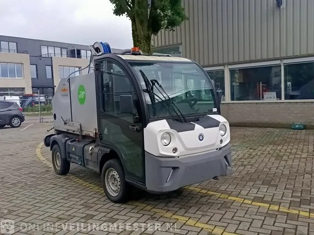 Elektrische bedrijfswagen goupil, g4 lithium met onkruidkoken opbouw mcn empas, bouwjaar 2017 - afbeelding 5 van  24