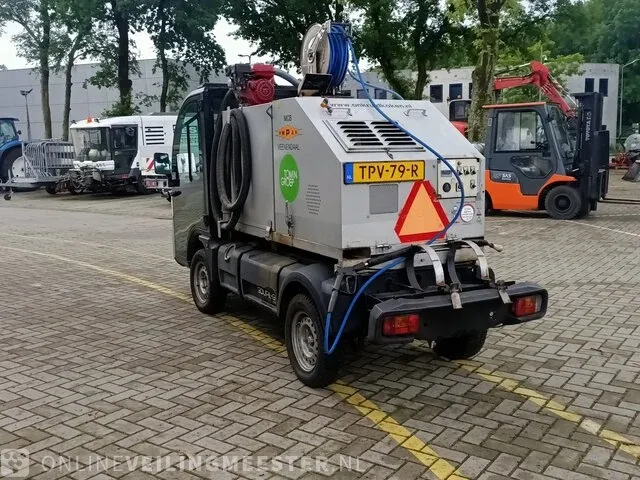 Elektrische bedrijfswagen goupil, g4 lithium met onkruidkoken opbouw mcn empas, bouwjaar 2017 - afbeelding 19 van  24