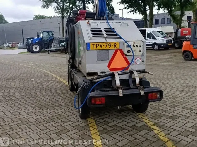 Elektrische bedrijfswagen goupil, g4 lithium met onkruidkoken opbouw mcn empas, bouwjaar 2017 - afbeelding 20 van  24