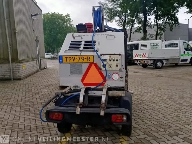 Elektrische bedrijfswagen goupil, g4 lithium met onkruidkoken opbouw mcn empas, bouwjaar 2017 - afbeelding 21 van  24