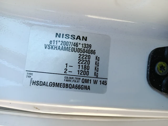 Elektrische bestelauto nissan, e-nv200 business, bouwjaar 2015, 92150 km, 24 kwh - afbeelding 21 van  40