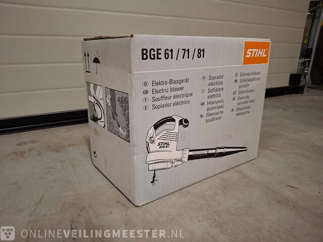 Elektrische bladblazer stihl, bge 71 - afbeelding 2 van  2