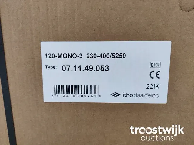Elektrische boiler 120l - afbeelding 4 van  4