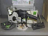 Elektrische bovenfrees festool type of 1010 ebq-plus in kunststoffen stapelbare koffer. - afbeelding 1 van  3