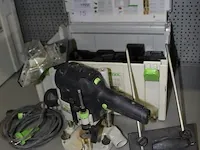 Elektrische bovenfrees festool type of 1010 ebq-plus in kunststoffen stapelbare koffer. - afbeelding 3 van  3