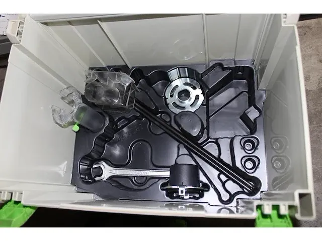 Elektrische bovenfrees festool type of 1400 ebq in kunststoffen stapelbare koffer. - afbeelding 3 van  3