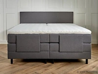 Elektrische boxspring serie verona, afmeting 160 x 200, antraciet - afbeelding 4 van  6