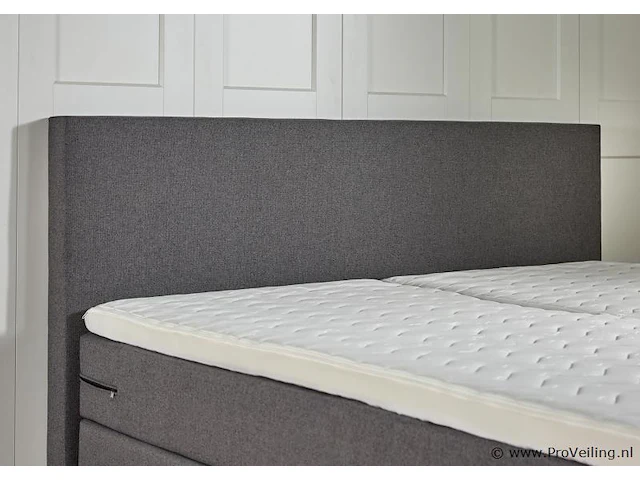 Elektrische boxspring serie verona, afmeting 180 x 200, antraciet - afbeelding 3 van  6
