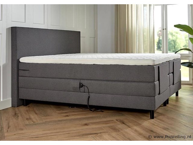 Elektrische boxspring serie verona, afmeting 180 x 200, antraciet - afbeelding 6 van  6