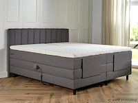 Elektrische boxspring serie vienna, afmeting 180 x 200, antraciet - afbeelding 2 van  6