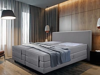 Elektrische boxspringcombinatie m-ray, grijs