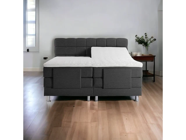 Elektrische boxspringcombinatie, m-ray, manhattan, antraciet - afbeelding 3 van  5