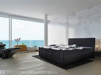 Elektrische boxspringcombinatie m-ray, sense exclusief, zwart