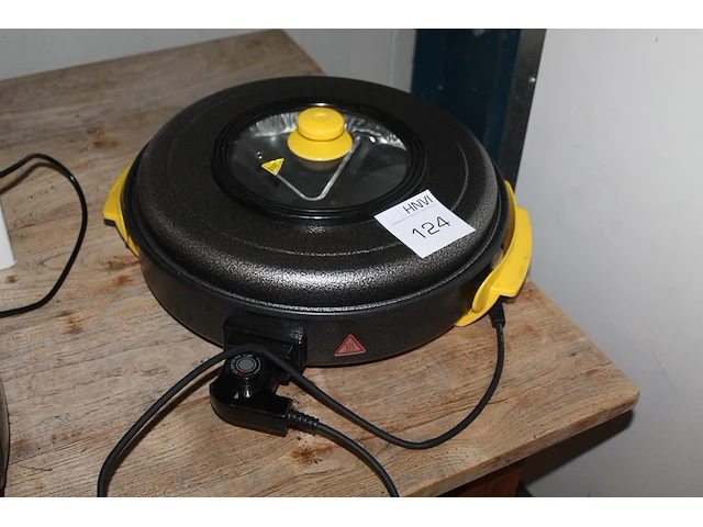 Elektrische braad/warmhoudpan met doorsnede 40 cm. - afbeelding 1 van  2