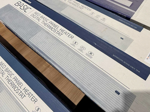 Elektrische convector warmtepaneel (2x) - afbeelding 2 van  4