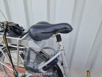Elektrische damesfiets batavus, genova e-go, zilver - afbeelding 3 van  7