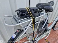 Elektrische damesfiets batavus, genova e-go, zilver - afbeelding 4 van  7