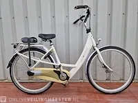 Elektrische damesfiets batavus, mambo easy, wit - afbeelding 1 van  8