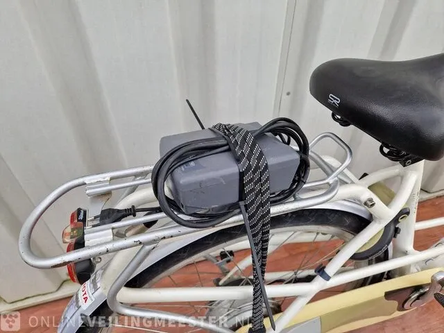 Elektrische damesfiets batavus, mambo easy, wit - afbeelding 4 van  8