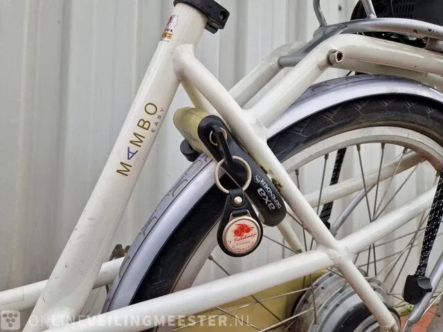 Elektrische damesfiets batavus, mambo easy, wit - afbeelding 7 van  8