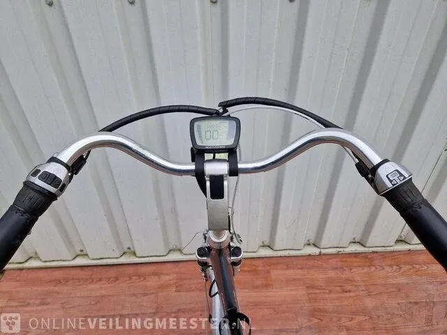 Elektrische damesfiets batavus, marcato e - go, blauw - afbeelding 2 van  10