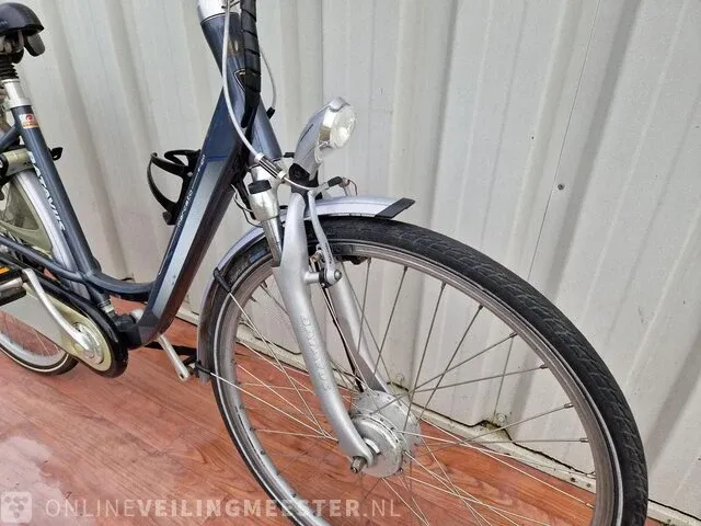 Elektrische damesfiets batavus, marcato e - go, blauw - afbeelding 3 van  10