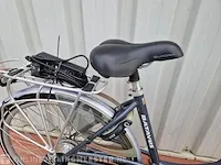 Elektrische damesfiets batavus, marcato e - go, blauw - afbeelding 4 van  10