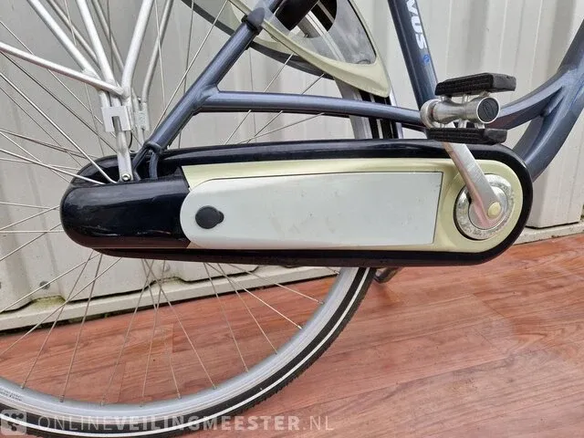 Elektrische damesfiets batavus, marcato e - go, blauw - afbeelding 5 van  10