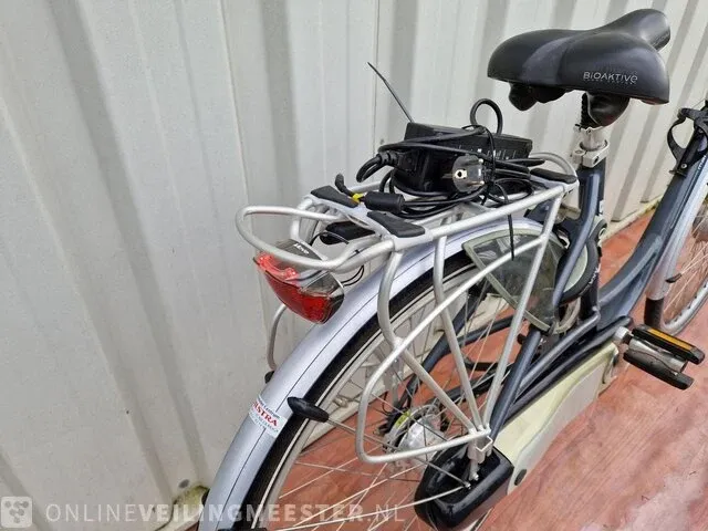 Elektrische damesfiets batavus, marcato e - go, blauw - afbeelding 6 van  10