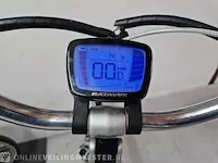 Elektrische damesfiets batavus, marcato e - go, blauw - afbeelding 7 van  10