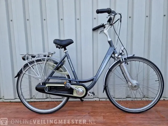 Elektrische damesfiets batavus, marcato e-go, blauw - afbeelding 1 van  7