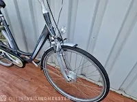 Elektrische damesfiets batavus, marcato e-go, blauw - afbeelding 2 van  7
