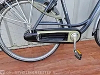 Elektrische damesfiets batavus, marcato e-go, blauw - afbeelding 4 van  7
