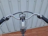 Elektrische damesfiets batavus, marcato e-go, blauw - afbeelding 6 van  7