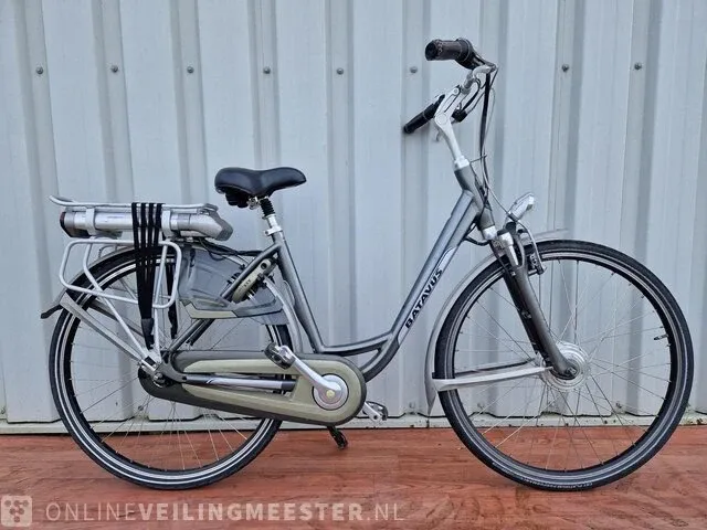 Elektrische damesfiets batavus, monaco e - go, grijs - afbeelding 1 van  9