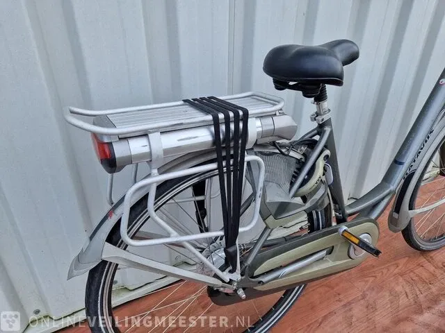 Elektrische damesfiets batavus, monaco e - go, grijs - afbeelding 4 van  9