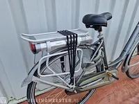 Elektrische damesfiets batavus, monaco e - go, grijs - afbeelding 4 van  9