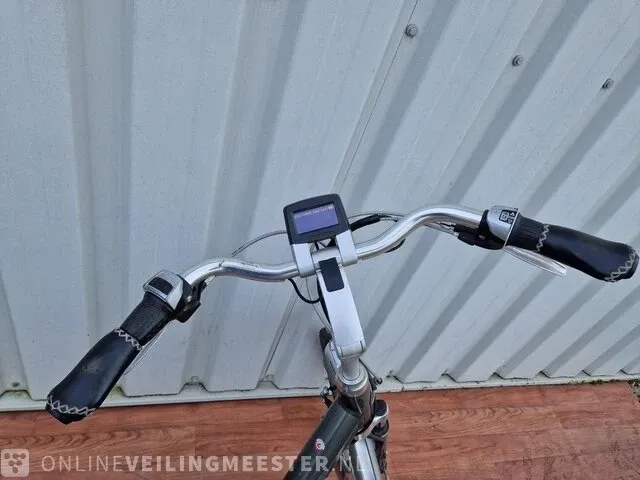 Elektrische damesfiets batavus, monaco e - go, grijs - afbeelding 9 van  9