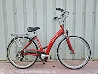 Elektrische damesfiets batavus, padova easy, rood - afbeelding 1 van  6