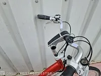 Elektrische damesfiets batavus, padova easy, rood - afbeelding 3 van  6