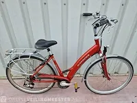 Elektrische damesfiets batavus, padova easy, rood - afbeelding 6 van  6