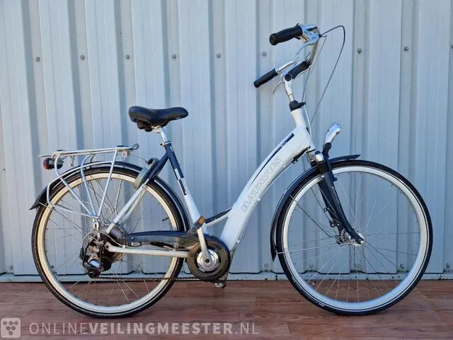 Elektrische damesfiets batavus, padova easy, wit - afbeelding 1 van  7