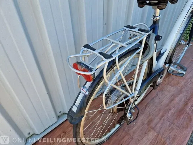 Elektrische damesfiets batavus, padova easy, wit - afbeelding 5 van  7