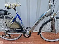 Elektrische damesfiets batavus, padova easy, zilver-blauw - afbeelding 3 van  7