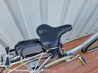 Elektrische damesfiets batavus, padova easy, zilver-blauw - afbeelding 3 van  8