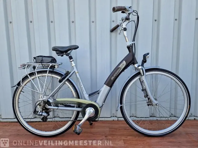 Elektrische damesfiets batavus, padova easy, zilver - afbeelding 1 van  6