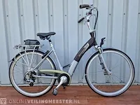 Elektrische damesfiets batavus, padova easy, zilver - afbeelding 1 van  6
