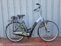 Elektrische damesfiets batavus, padova easy, zwart-zilver - afbeelding 1 van  8
