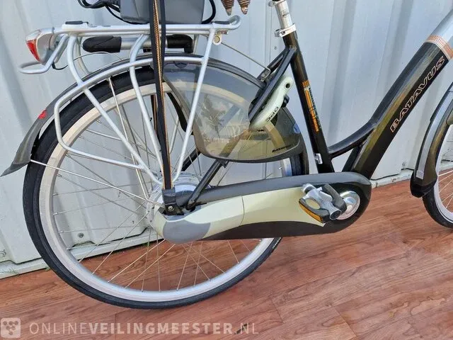 Elektrische damesfiets batavus, padova easy, zwart-zilver - afbeelding 4 van  8