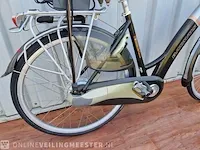 Elektrische damesfiets batavus, padova easy, zwart-zilver - afbeelding 4 van  8